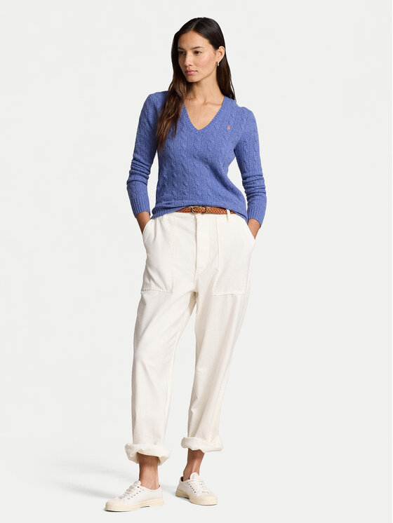 Polo Ralph Lauren Polo Ralph Lauren Πουλόβερ 211910422020 Μπλε Regular Fit