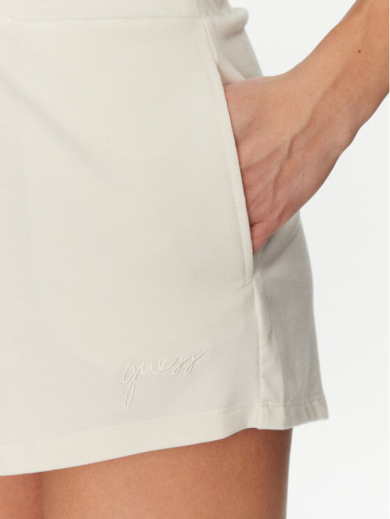 Guess Guess Auduma šorti O5GD06 KCQP2 Zils Regular Fit