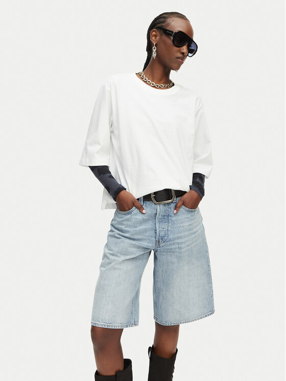 G-Star Raw G-Star Raw Jeansshorts Clean Edge D28383-E352 Hellblau Wide Fit