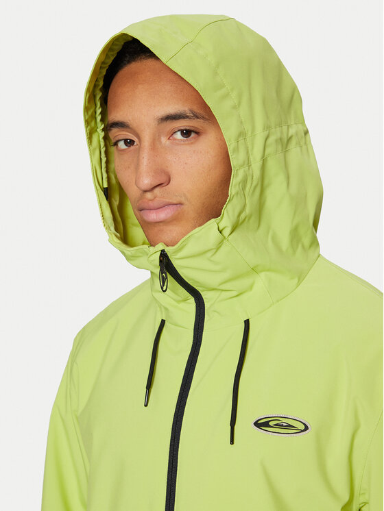 Quiksilver Quiksilver Lyžařská bunda High In The Hood EQYTJ03452 Zelená Modern Fit