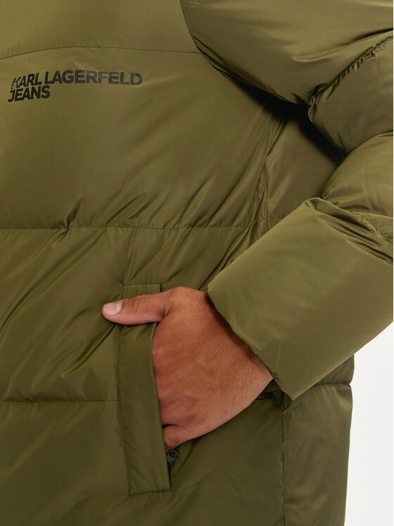 Karl Lagerfeld Jeans Karl Lagerfeld Jeans Зимно яке 246D1504 Каки Regular Fit
