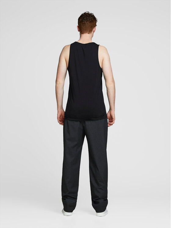 Jack&Jones Jack&Jones 2 db-os trikó szett Basic 12133910 Fekete Regular Fit