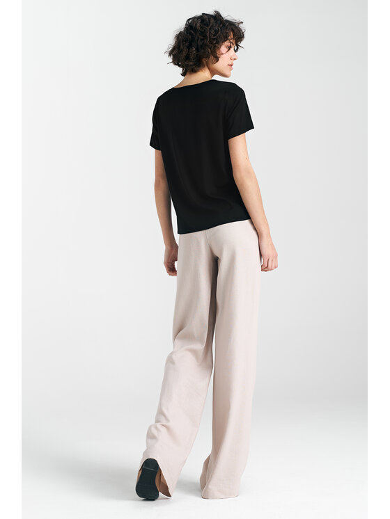 NIFE NIFE Halenka B185 Černá Regular Fit