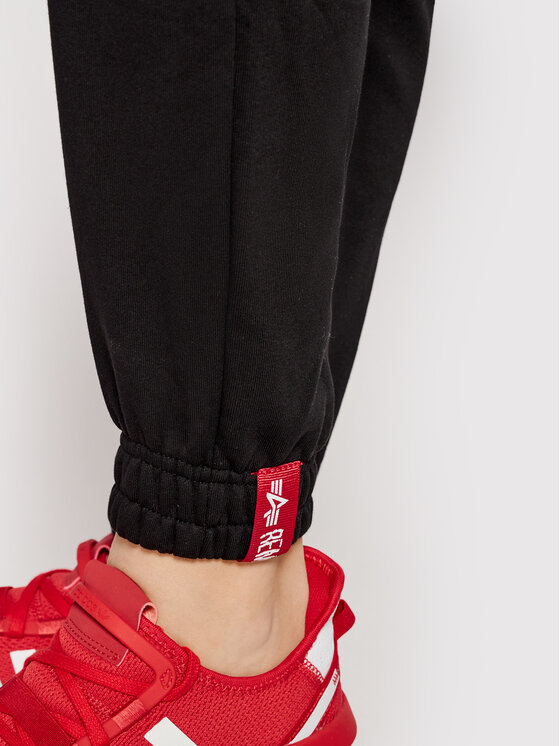 Alpha Industries Alpha Industries Sportinės kelnės Basic 116051 Juoda Regular Fit