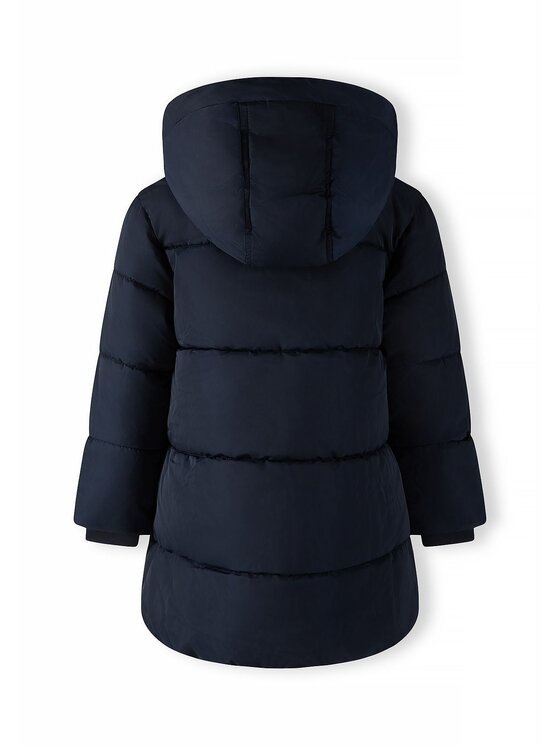 minoti minoti Kurtka zimowa 32COAT150 Granatowy Longline Fit