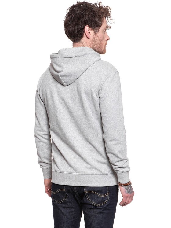 Lee Lee Felpa SEASONAL LOGO HOODIE Grigio Regular Fit