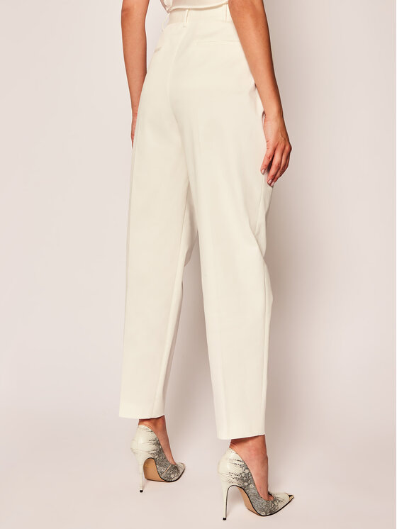 Red Valentino Red Valentino Stoffhose TR0RBB75 Beige Regular Fit