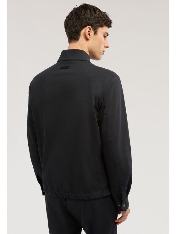 Trussardi Trussardi Płaszcz zimowy R017M000035N034 Niebieski Regular Fit