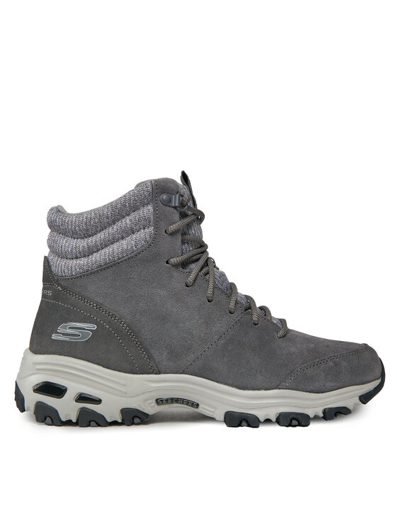 skechers chaussures de trekking chill flurry 49727/ccl gris