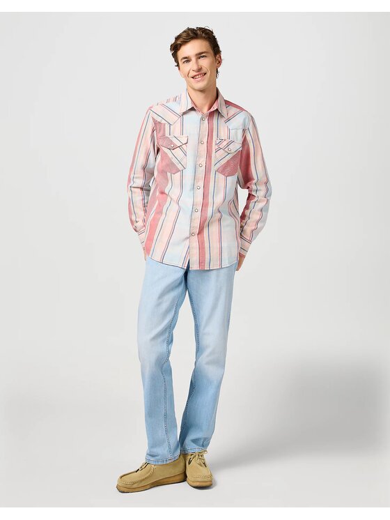 Wrangler Wrangler Jeans GREENSBORO Blu Straight Fit