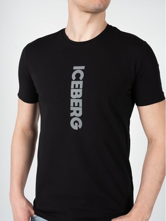 Iceberg Iceberg T-shirt F013639A Nero Regular Fit