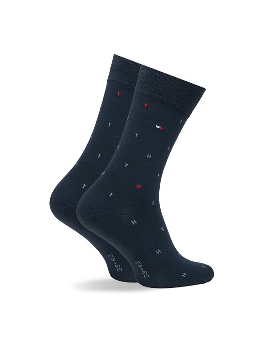 Tommy Hilfiger Tommy Hilfiger Lange Socken 701235375 Dunkelblau