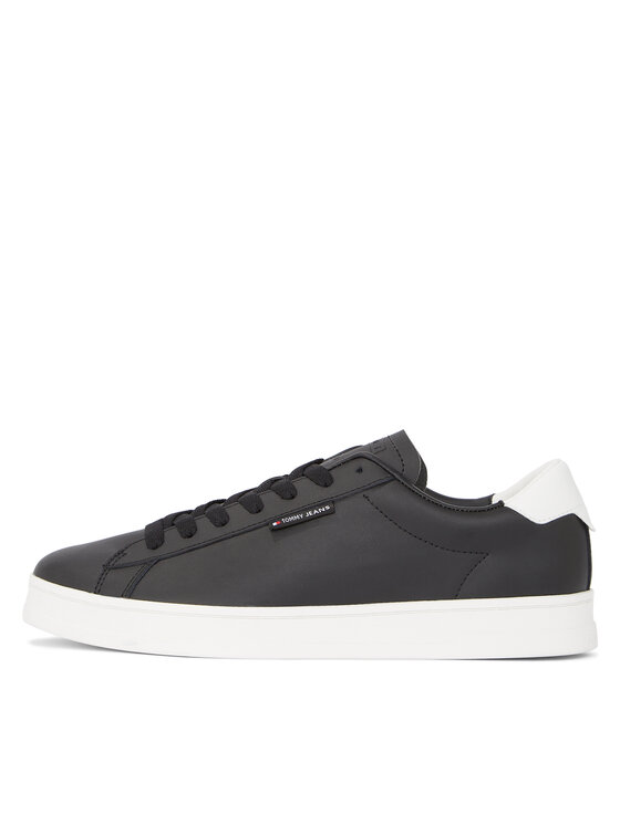 Tommy Jeans Tommy Jeans Superge Tjm Leather Low Cupsole EM0EM01374 Črna
