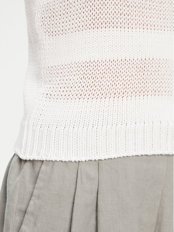 United Colors Of Benetton United Colors Of Benetton Top 1898DH018 Bijela Relaxed Fit