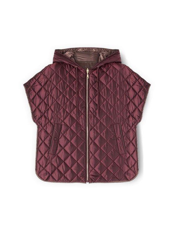 Motivi Motivi Giubbotto piumino F007W000097N032 Marrone Over Fit