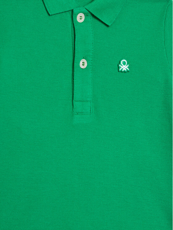 United Colors Of Benetton United Colors Of Benetton Polo majica 3089G3008 Zelena Regular Fit