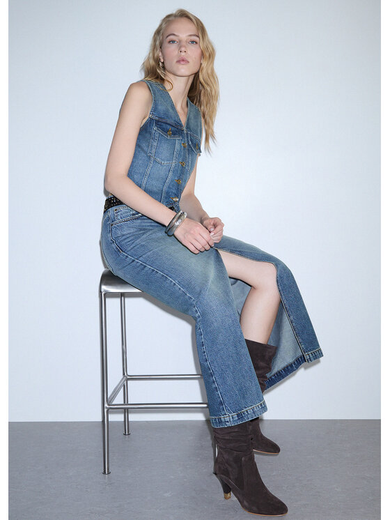 Liu Jo Liu Jo Gonna di jeans UF6158D485479109 Azzurro chiaro Regular Fit