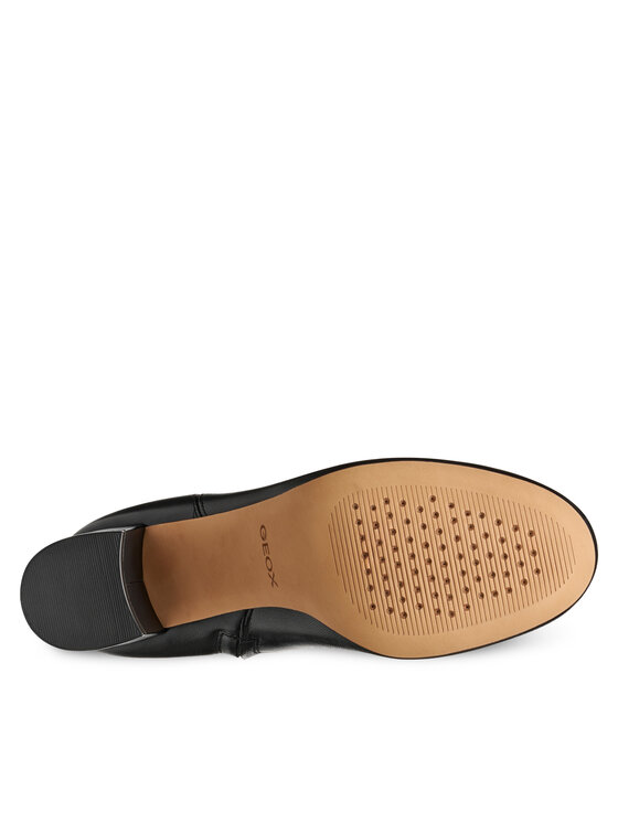 Geox Geox Botine D Virnilisa 65 D56YYE 000TU C9999 Negru