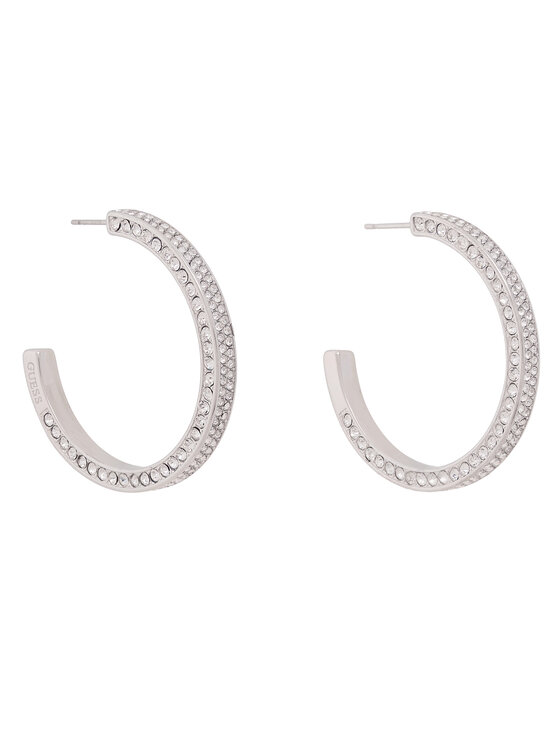 Guess Guess Обици JUBE06 435JW Сребрист