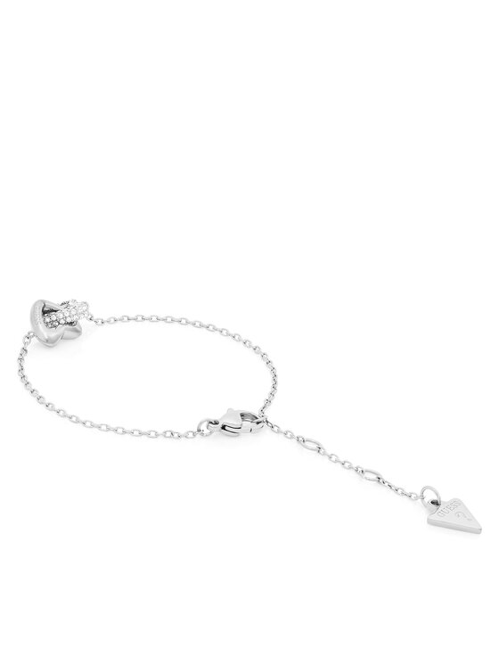Guess Guess Βραχιόλι JUBB06 014JW Ασημί
