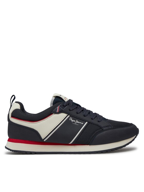 Pepe Jeans Pepe Jeans Sneakersy Dublin Brand PMS40009 Tmavomodrá