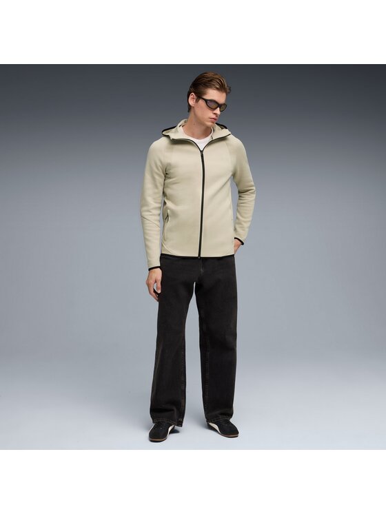 Puma Puma Bluza 692190 Beżowy Regular Fit
