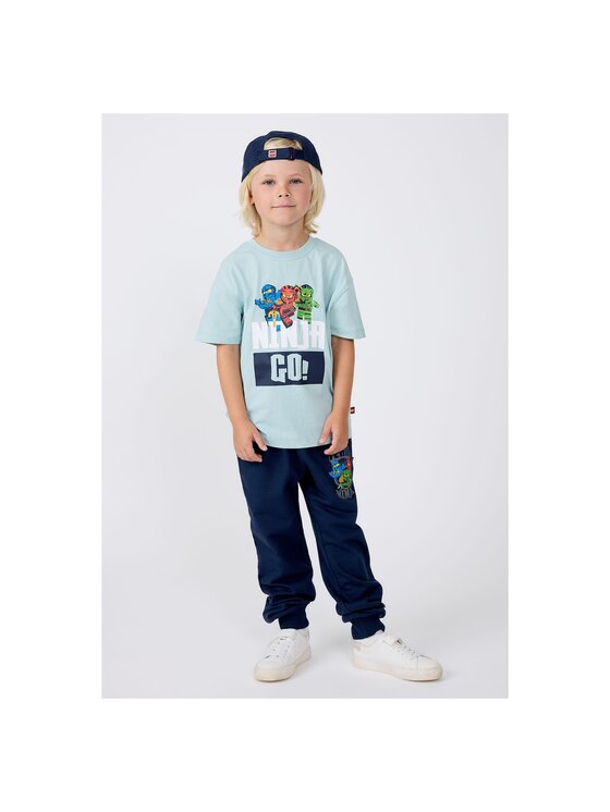 LEGO LEGO T-Shirt 11011345/8005 Turkusowy Regular Fit