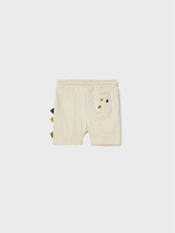 Mayoral Mayoral Pantaloncini di tessuto 1294 Beige Regular Fit