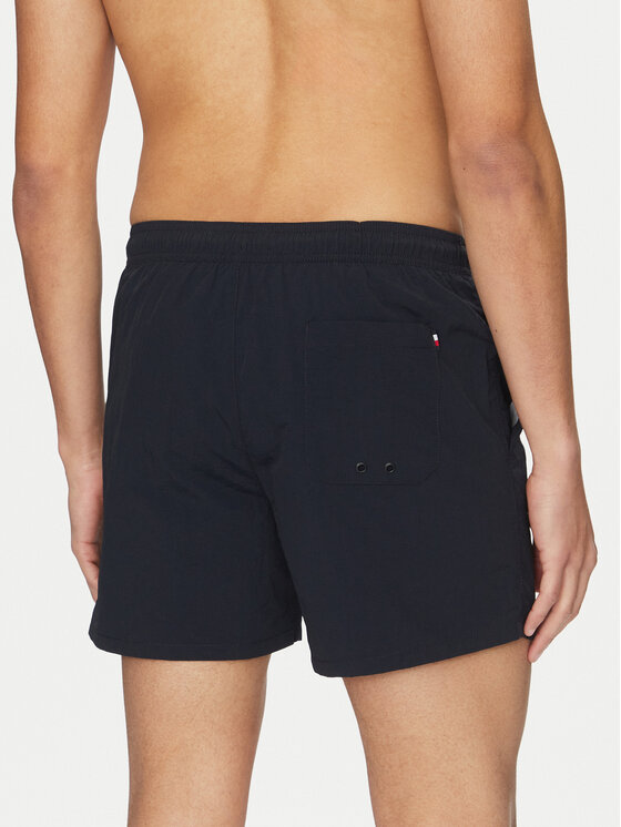 Tommy Hilfiger Tommy Hilfiger Szorty kąpielowe UM0UM03477 Granatowy Regular Fit