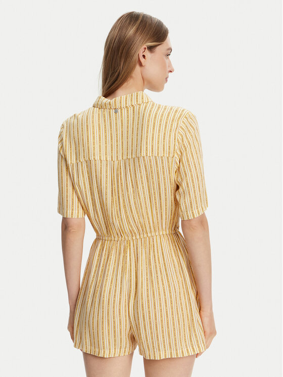 Roxy Roxy Комбінезон ERJWO03018 Жовтий Regular Fit