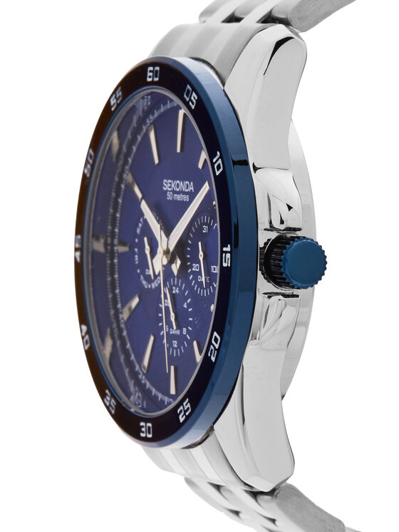Sekonda Sekonda Zegarek 1391 Srebrny