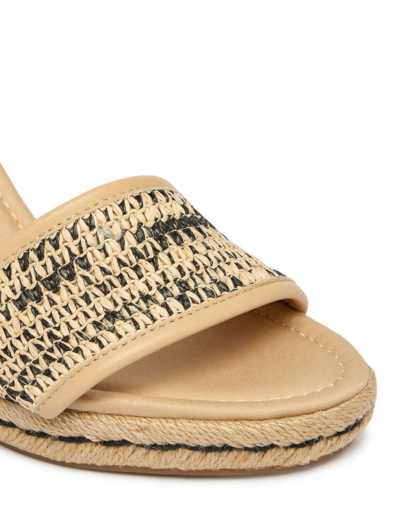 Tommy Hilfiger Tommy Hilfiger Espadrillas High Wedge Espad FW0FW09471 Beige chiaro