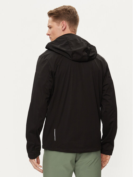CMP CMP Geacă de ploaie 39A5027 Negru Regular Fit