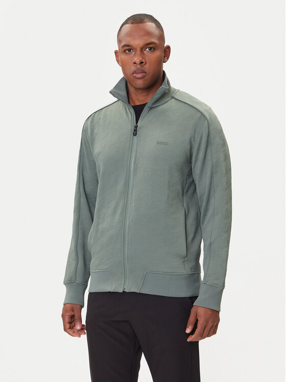 BOSS BOSS Pluus Mirror 50549706 Roheline Regular Fit
