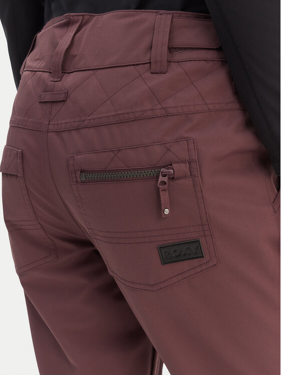 Roxy Roxy Skijaške hlače Nadia PT ERJTP03296 Ljubičasta Tailored Fit