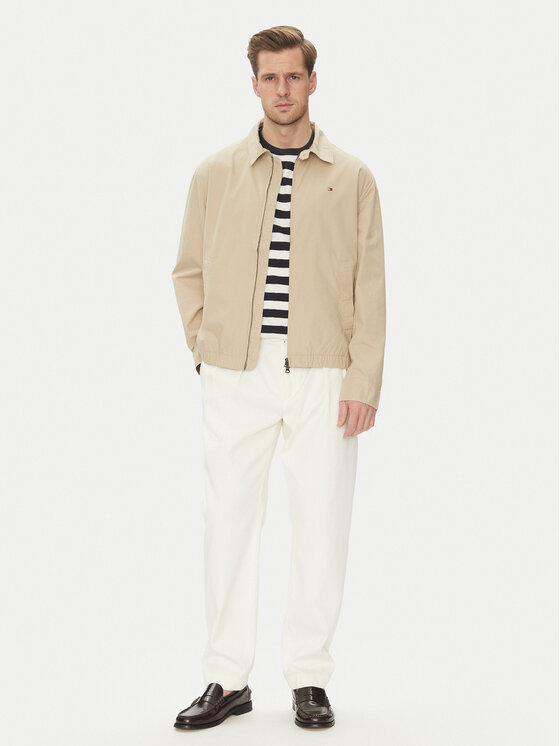 Tommy Hilfiger Tommy Hilfiger Bunda pro přechodné období MW0MW38715 Béžová Regular Fit