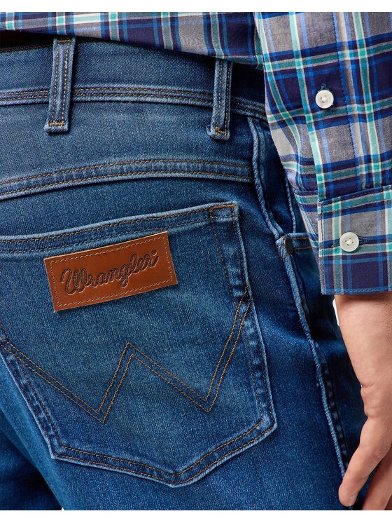 Wrangler Wrangler Jeansy TEXAS Niebieski Straight Fit