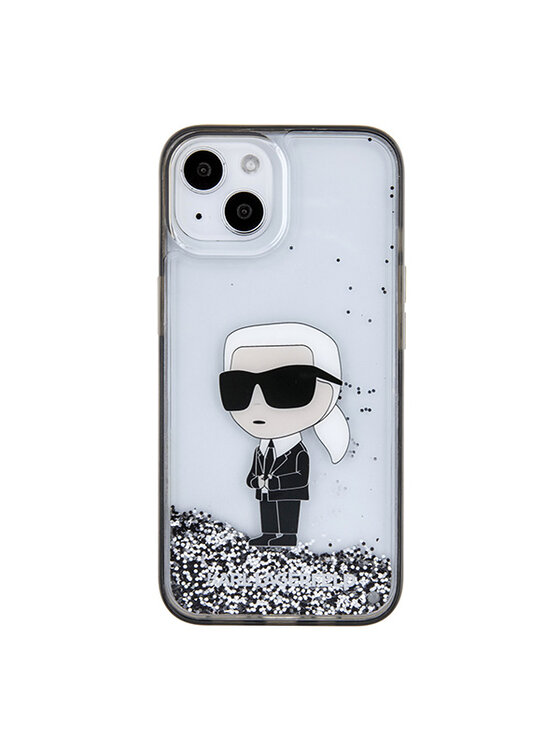 KARL LAGERFELD KARL LAGERFELD Etui na telefon iPhone 15 Przezroczysty