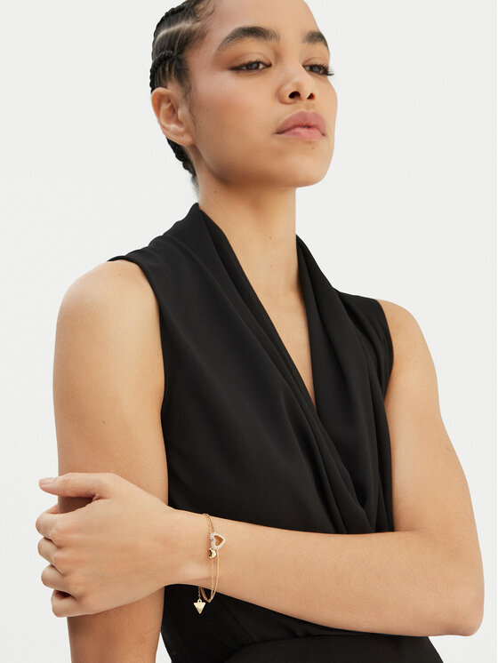 Guess Guess Náramok JUBB05 027JW Zlatá