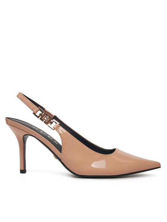 Guess Guess Pantofi cu toc subțire FLPNAS PAF05 Bej