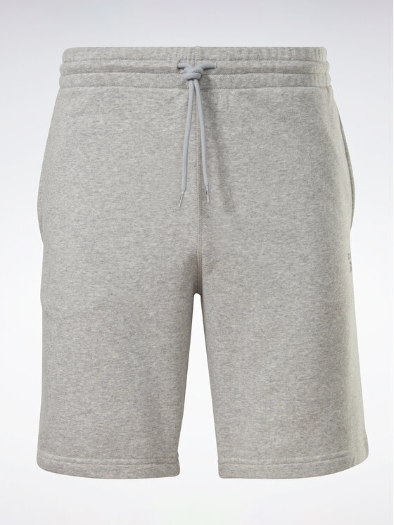 Reebok Reebok Sportiniai šortai Reebok Identity French Terry Shorts HZ8784 Pilka Regular Fit