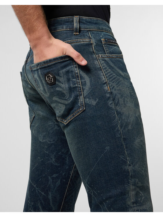 PHILIPP PLEIN PHILIPP PLEIN Jeansy 29787 Straight Leg