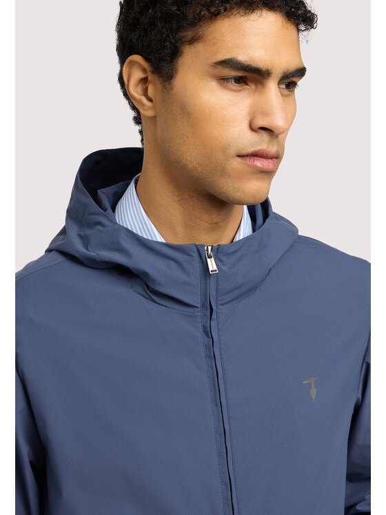 Trussardi Trussardi Płaszcz zimowy R026M000050N034 Niebieski Regular Fit