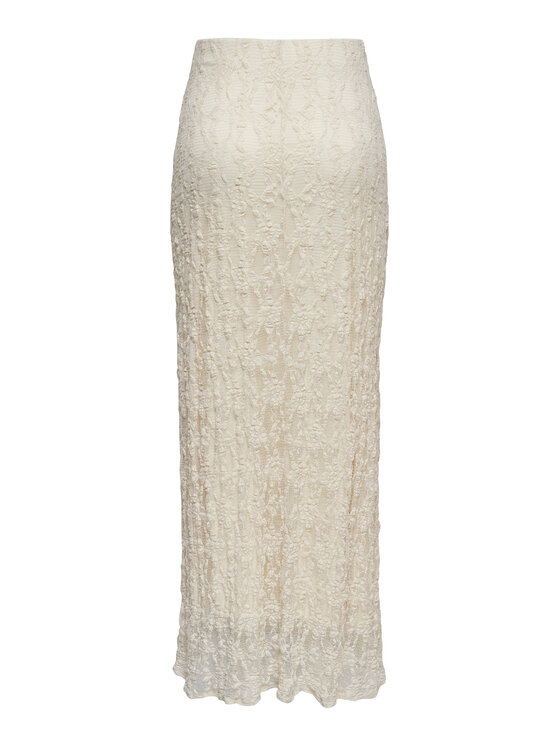 ONLY ONLY Макси пола Albina 15372797 Кремав Slim Fit