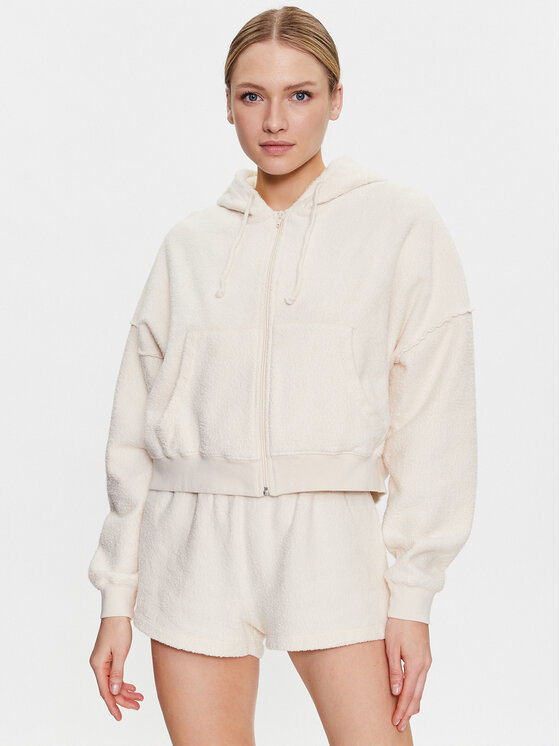 Felpa Bobypark BOBY03FE23 Écru Relaxed Fit