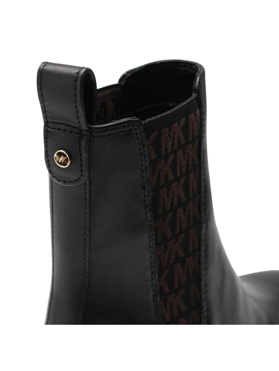 MICHAEL Michael Kors MICHAEL Michael Kors Botki Kinlee Bootie 40F3KNME6L Czarny