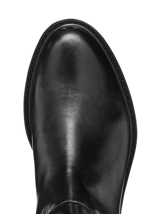 Geox Geox Čizme ispod koljena D Walk Pleasure D46TGD 00043 C9999 Crna