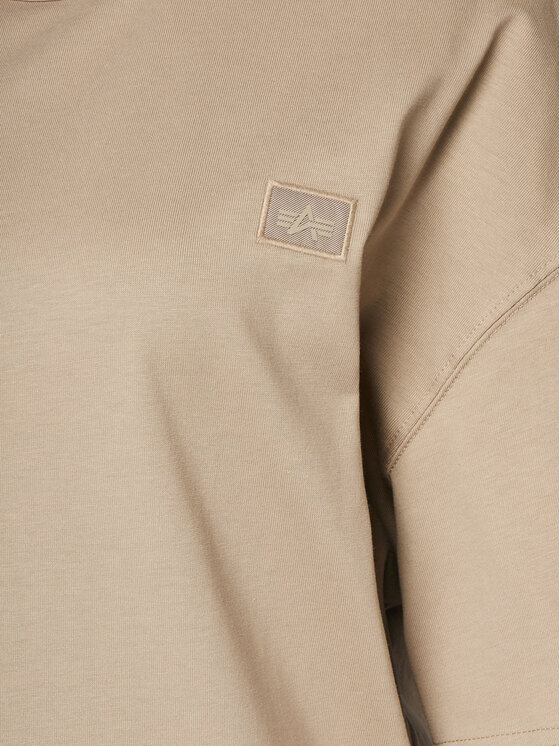 Alpha Industries Alpha Industries Majica Essentials 146061 Bež Relaxed Fit