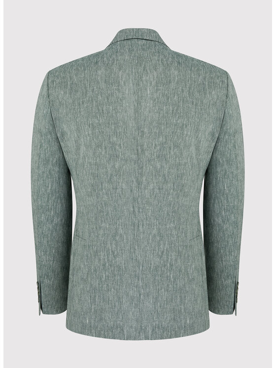 Pako Lorente Pako Lorente Marynarka P22SP-3X-024 Zielony Slim Fit