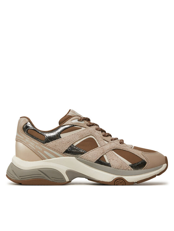 MICHAEL Michael Kors MICHAEL Michael Kors Sneakersy Leo 43F4LEFS1L Brązowy